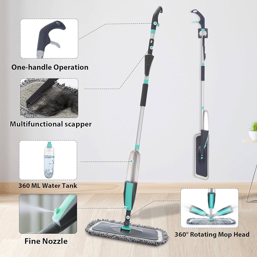 Microfiber Floor Spray Mop