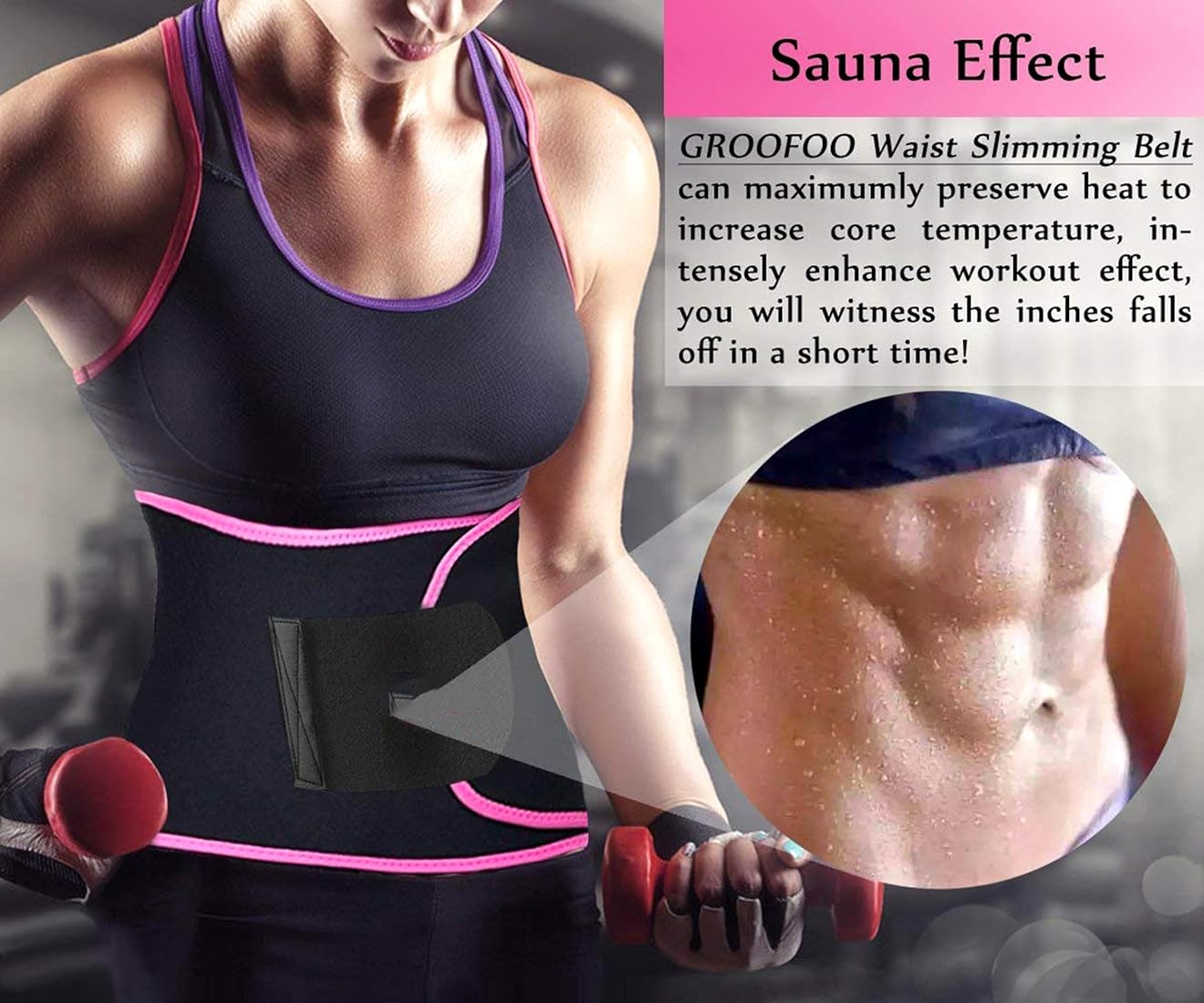 Adjustable Waist Trimmer Belt